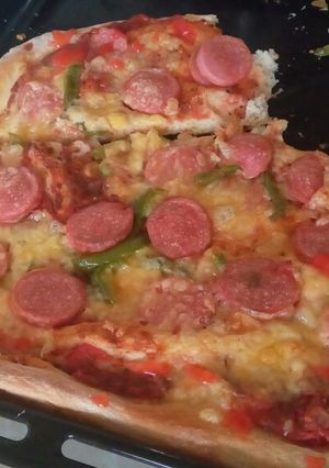 A picture of Pizza# Baking Contest#.