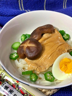 揖保乃糸手延素麵(乾拌麵、日式涼麵) 的食譜成品照片