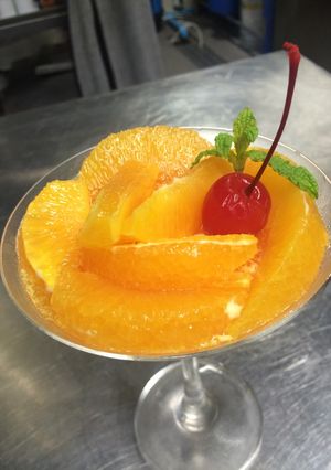 รูปของ Orange panna cotta