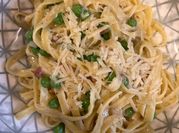 A picture of egg tagliatelle