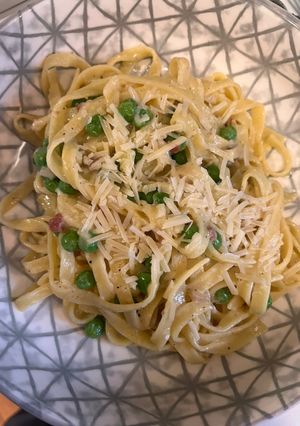 A picture of Easy Pasta Carbonara.