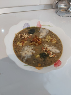 عکسی از دستور آش بلغور با کوفته ریزه