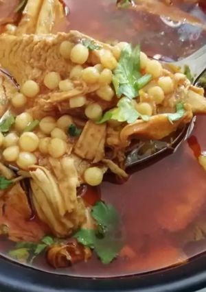 Une photo de Soupe détox aux restes de Noël