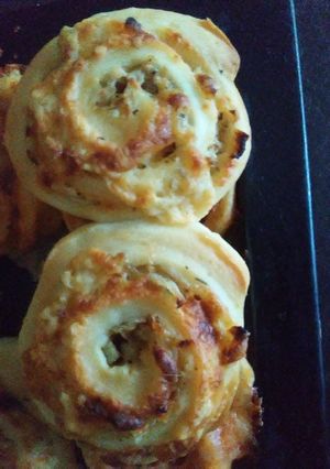 Una foto de Rollitos de pizza