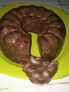 Foto resep Puding coklat pinggiran roti tawar