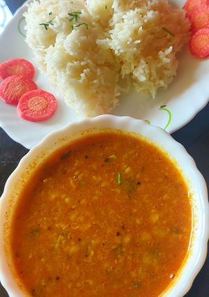 A picture of Chawli Dal amati.