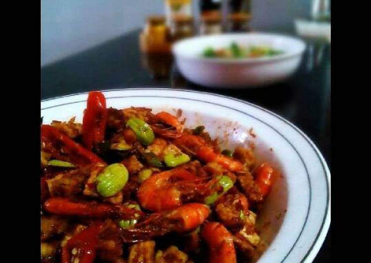 Sambal Goreng Udang Pete