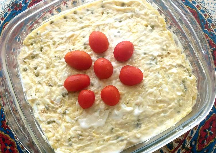 Steps to Make Super Quick Homemade Salad Olvieh(Olivier salad)