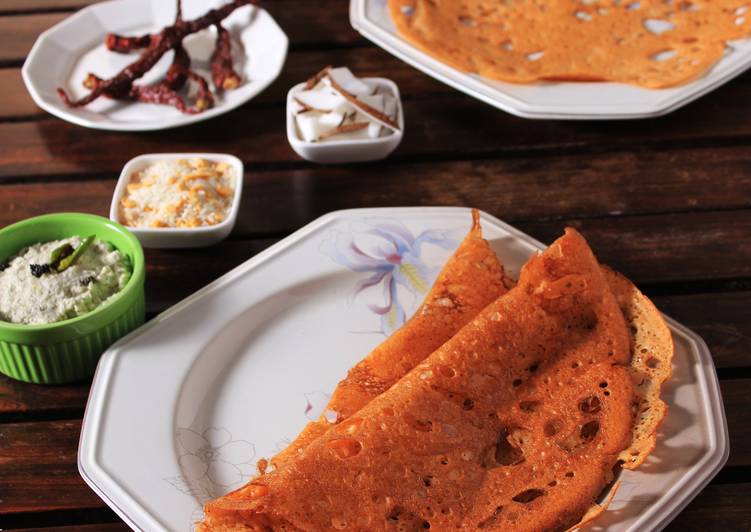 Recipe of Perfect Channa dal and Rice dosa