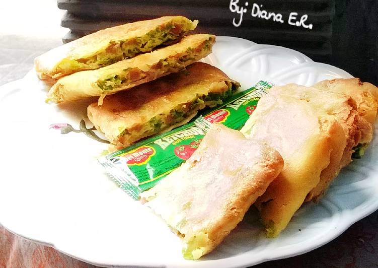 Martabak Telur (Kulit bikin sendiri gampang banget)