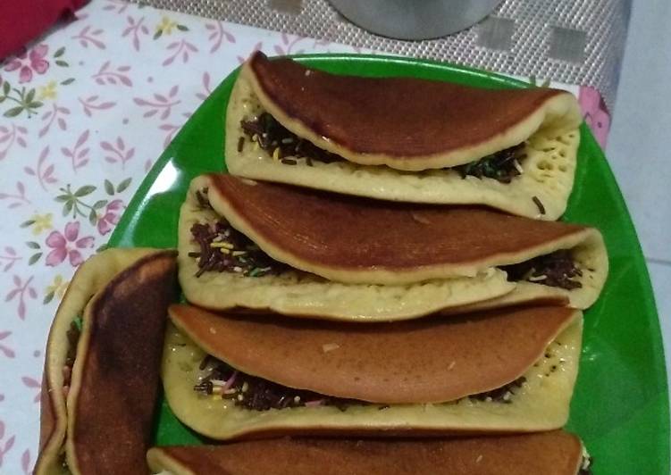 Martabak Kecil lipat  Coklat keju