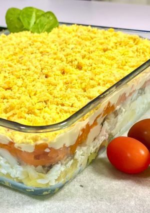 Une photo de Salade Mimosa