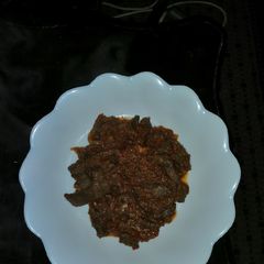 Wet Fry Mbuzi Liver A picture of Wet Fry Mbuzi Liver.