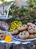 Galletas de centeno, miel y avena con chips de chocolate🍯