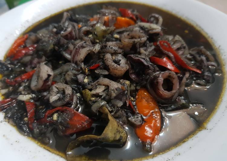 Resep Cumi Kuah Hitam Lezat