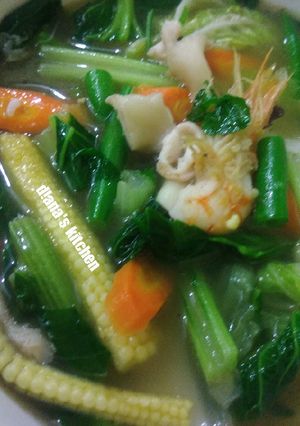 Foto resep Capcay Kuah Seafood