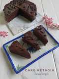 Cake Ketagih (Tanpa Terigu dengan Ganache Coklat)