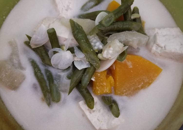 Bahan meracik Sayur lodeh Anti Gagal