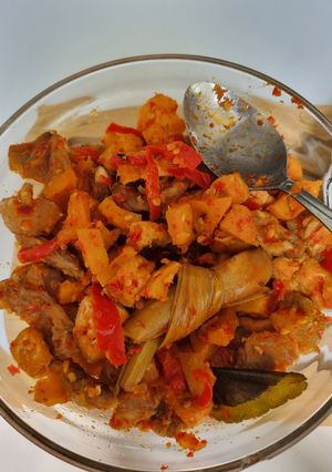 Foto resep Sambal Goreng Daging Tahu Kentang