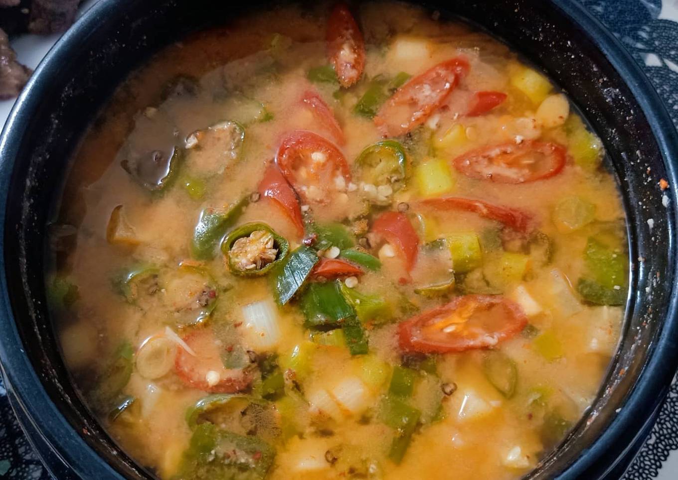 Doenjang Jjigae / Miso Soup ala Korea