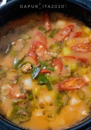 Foto resep Doenjang Jjigae / Miso Soup ala Korea