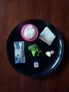 Foto resep MPASI 6 Bulan - Bubur Udang Tahu Brokoli #day1