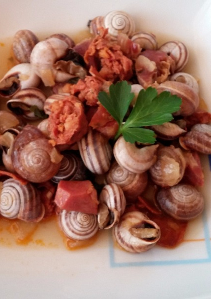 Una foto de Caracoles picantes