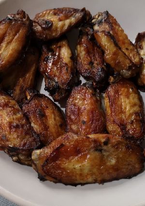Foto resep Super simple crispy garlic chicken wing