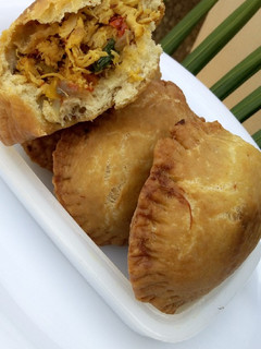 A picture of Chicken round Pie.