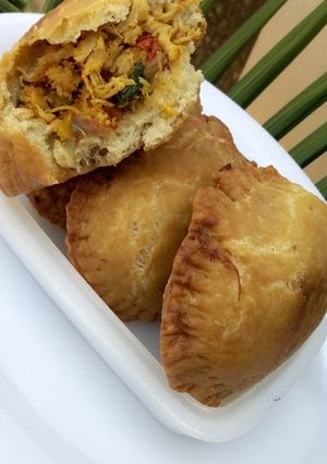 A picture of Chicken round Pie.