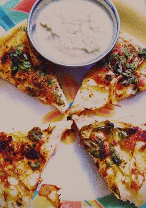 A picture of Rawa uttapam.