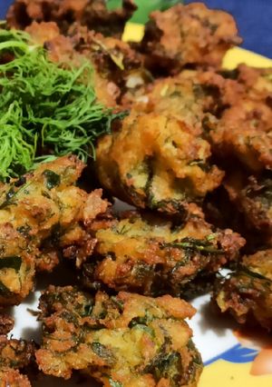 A picture of Idly Pakoda.