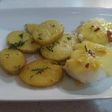 Bacalao al pil pil con patatas confitadas