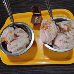 A picture of Chickoo Ice-cream.