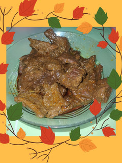 Foto resep Rendang Daging Sapi Bumbu Instan