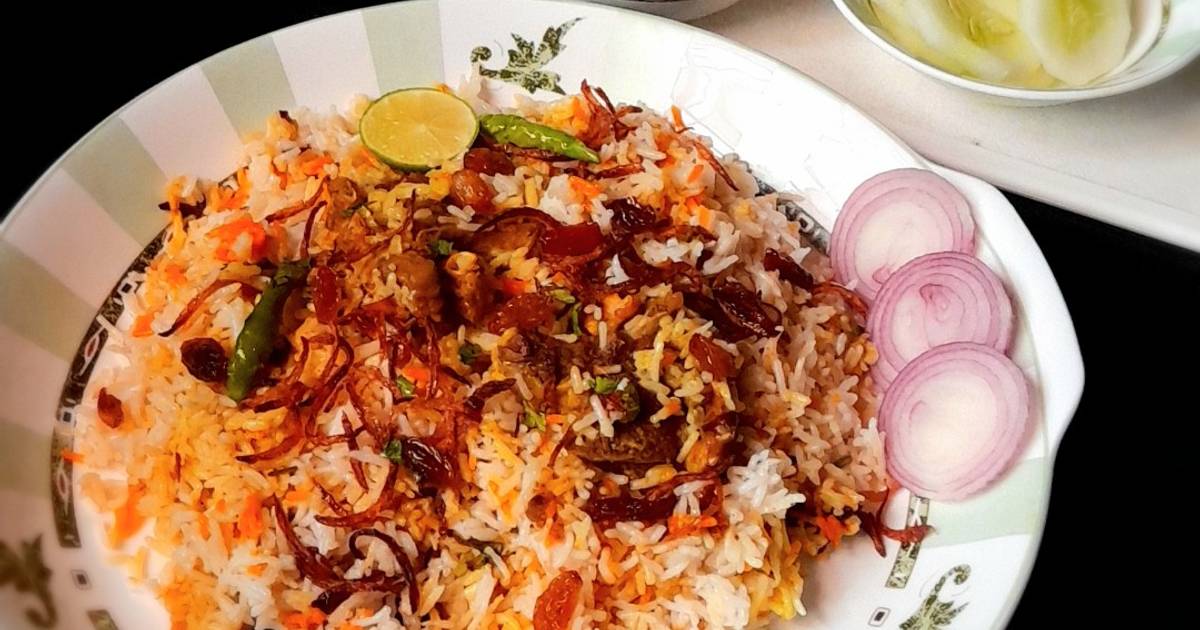 Afghani Mutton Biryani Recipe by Sanuber Ashrafi - Cookpad