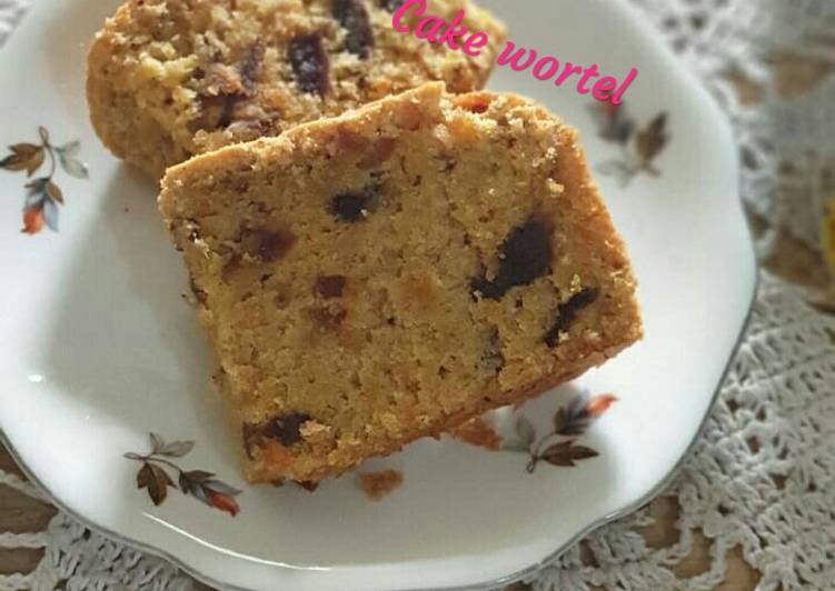 Resep: Cake wortel yang Nikmat