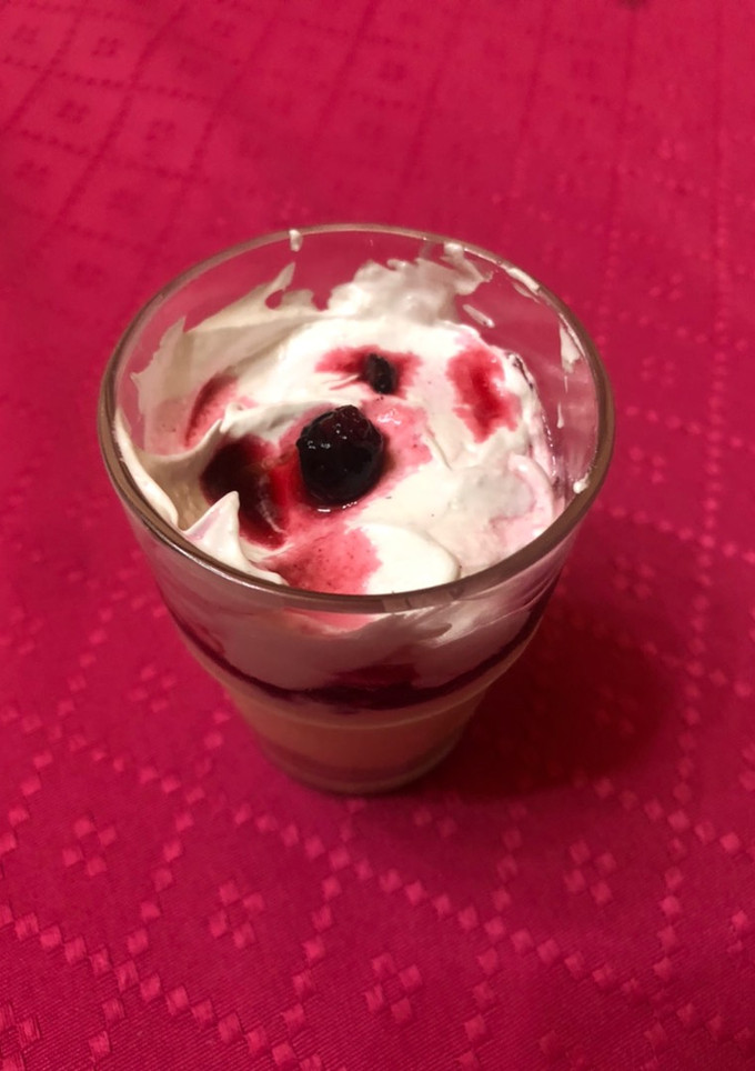 Una foto de Postre fácil, rápido y rico