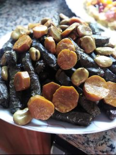 صورة لوصفة ورق عنب بزيت