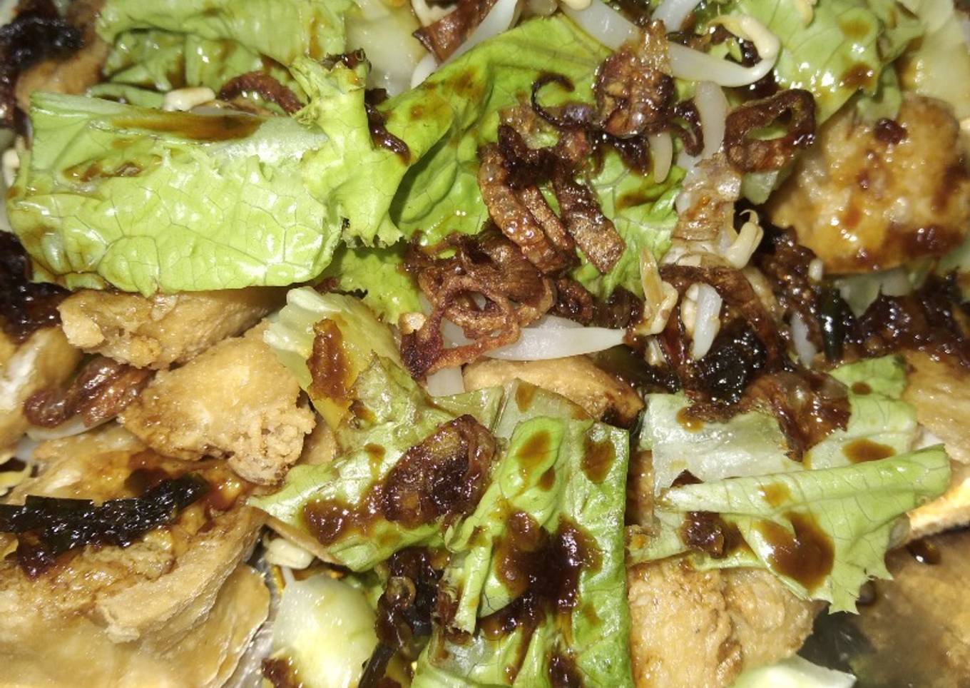 Tahu kecap pedas manis