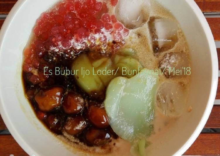 Cara membuat Bubur Ijo Loder #BikinRamadanBerkesan yang nikmat Untuk Jualan