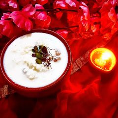A picture of Paneer kheer.