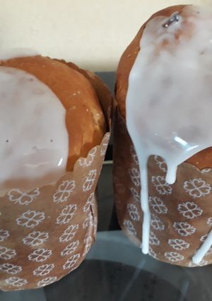 Una foto de Pan dulce Stollen