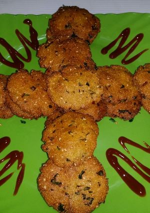 A picture of Corn Fritters.