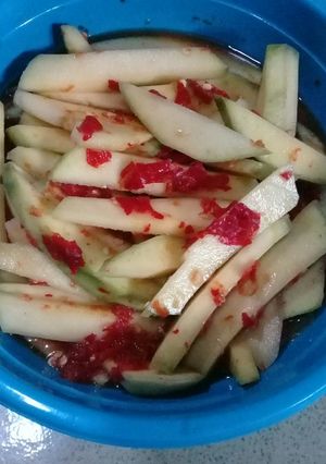 Foto resep Receuh mangga.