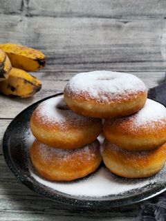 Foto resep Donat Pisang Oat
