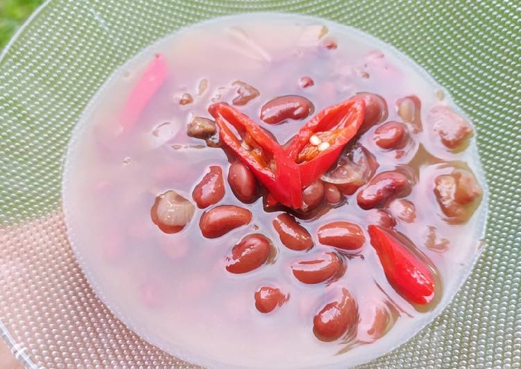 Resep Sayur Kacang Merah Asam Manis ❤️ Anti Gagal