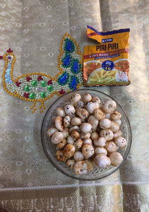 A picture of Peri peri Makhana.