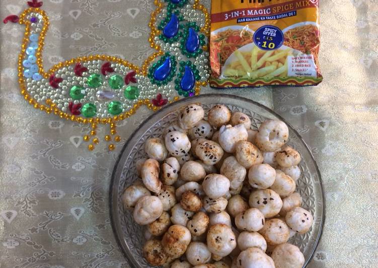 How to Make Homemade Peri peri Makhana
