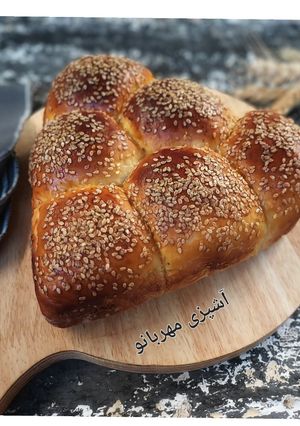 عکسی از دستور نان شیرمال با تکنیک تنگ ژانگ